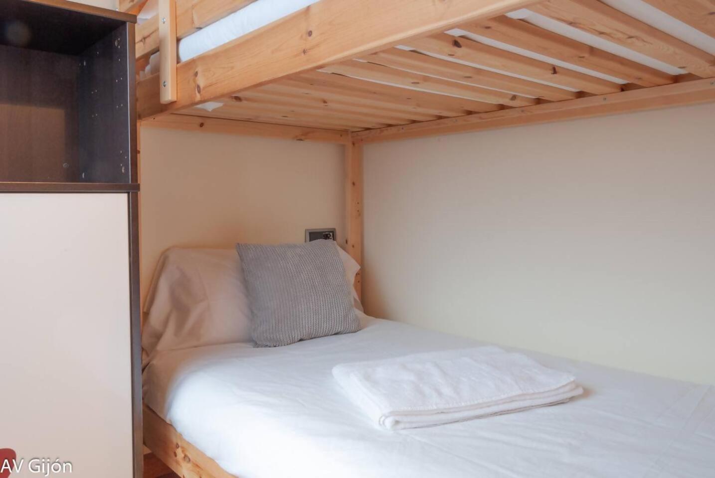 Apartamento Av Premio Real 16 Gijón Exterior foto
